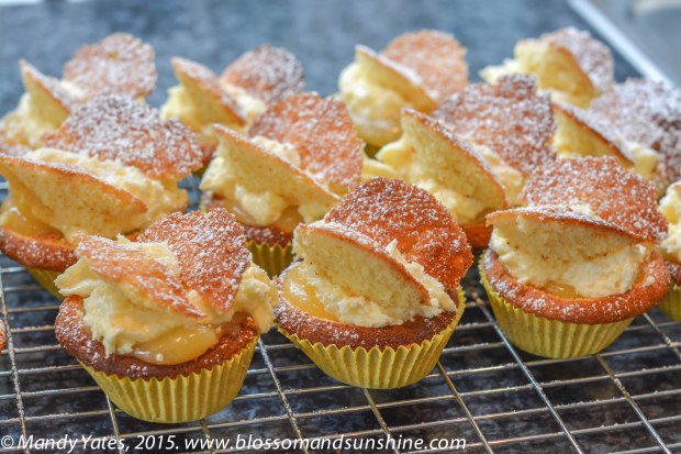 Lemon Curd Butterfly Fairy Cakes 1